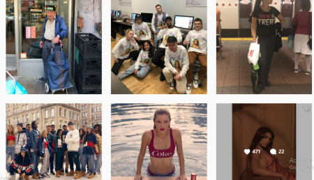 gianna's instagram post about her work and friends 